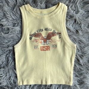 Hollister Brand Motor City Tank Top Size S